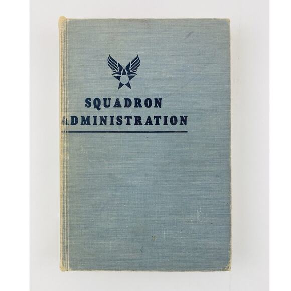 Squadron Administration Book - 1953 US Air Force - Military Service Publishing - Picture 1 of 12